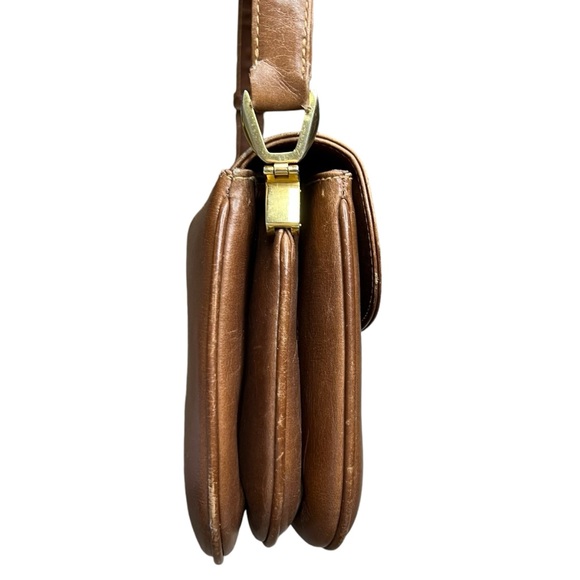 Gucci Horse-Bit Brown Smooth Calfskin Leather Vintage Shoulder Bag - Picture 11 of 15